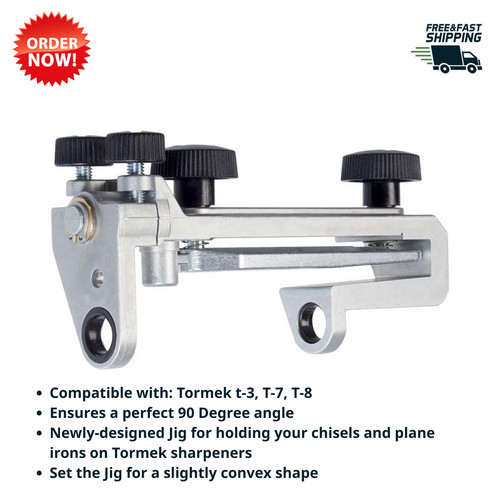 Square edge jig for - edge, t-8