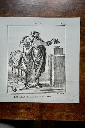 Daumier lithographie - daumier,,