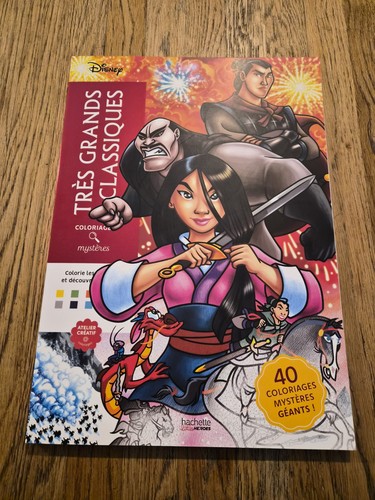 Coloriages mystères disney - coloriages,
