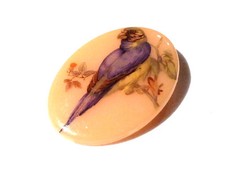 Bijou lucite broche vintage
