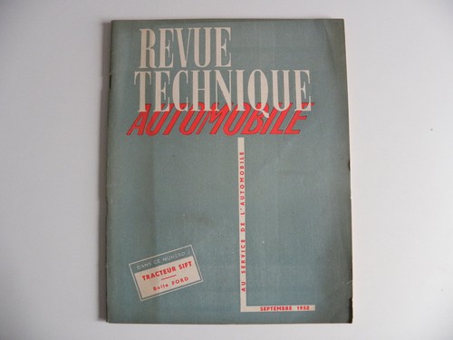 Revue technique tracteur - technique,