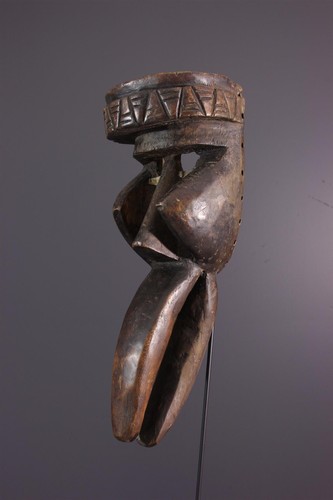 Masque african art - we,