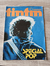 TINTIN n° 116  bruno Brazil BOB DYLAN POP  PINK FLOYD JIM MORRISON 25/03/1975