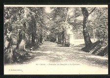 CPA Nèrac, Fontaine du