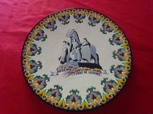 Grand plat emaux - grand, de
