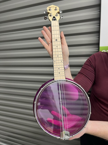 Gold Tone Purple Ukulele Banjo