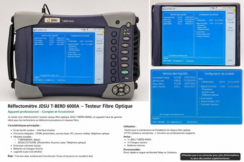 Jdsu berd 6000a équipé - t-berd,