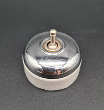 Ancien interrupteur porcelaine