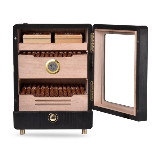 Electric cigar humidor - cigar,