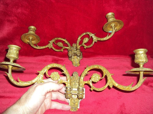 Ancienne applique piano - ancienne, bronze