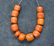 Lot Perles 9mm CORAIL Collier