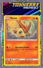 Victini - SL08:Tonnerre Perdu - 49/214 - Carte Pokemon Neuve Française