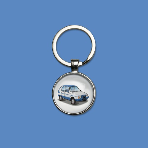 Porte clés citroën visa - porte-clés,