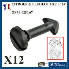 12 Vis Fixation Cache Moteur 1.8 2.0 16V prévu pour 206 306 307 406 806 Expert