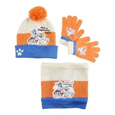 Ensemble bonnet gants snood