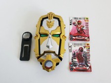 Power Rangers Megaforce Bandai TBE – Deluxe Gosei Morpher + 2 Cartes BE + Clip