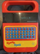 Vintage 1984 Texas Instruments Speak & Spell / Dictée Magique en anglais