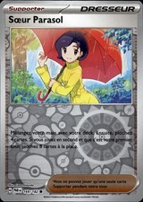 Carte Pokemon SOEUR PARASOL 169/182 REVERSE EV4 Ecarlate et Violet PAR FR NEUF