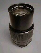 OBJECTIF MINOLTA MC CELTIC 135 mm f2.8 LENS MADE IN JAPAN.