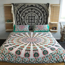 Mandala Indien Tapisserie