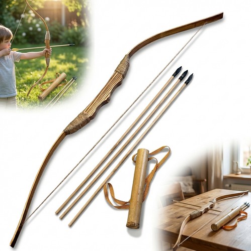 Arc bois 95cm - +, 3