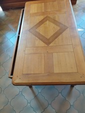 table basse de salon bois massif merisier , longueur 1,20 sur0,67 hauteur 0,44