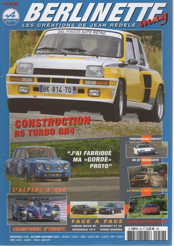 Berlinette mag turbo - 59, r5