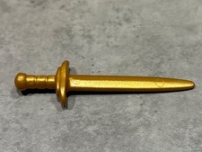 PLAYMOBIL ÉPÉE OR FONCÉ LAITON DORÉ CHEVALIER MÉDIÉVAL REF 4534 3841