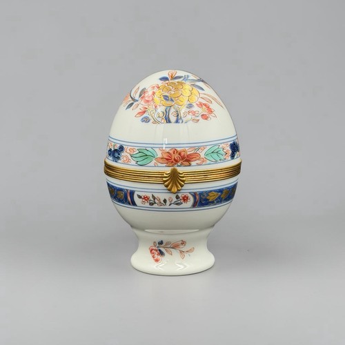 Boîte forme œuf - Œuf, porcelaine
