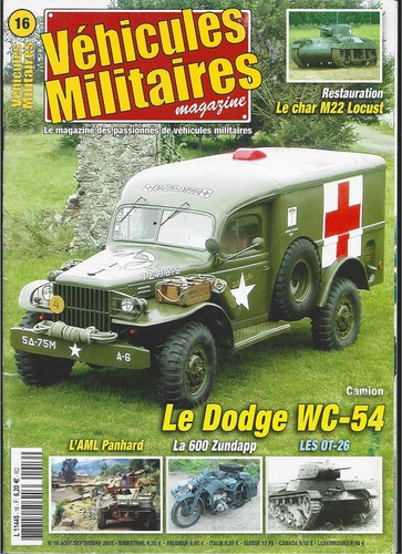 Vehicules militaires magazine - vehicules,