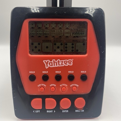 Yahtzee handheld electronic - yahtzee,