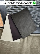 Tissu Revêtement Ciel de Toit Automobil Épaisseur 4mm Moussé Imitation Alcantara