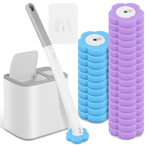 Brosse jetable - wc, jetable,