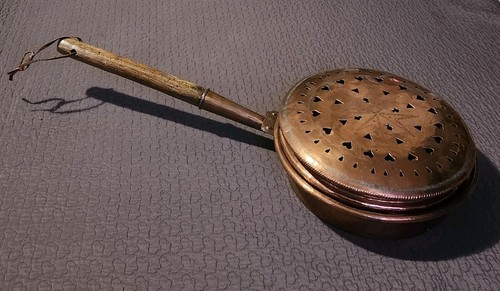 Bassinoire ancienne - bassinoire,