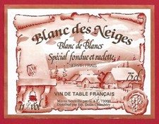 116-02 Etiquette Vin de SAVOIE