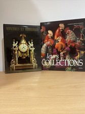 Lot 2 Livres - Montres Et Horloges - Leurs Collections