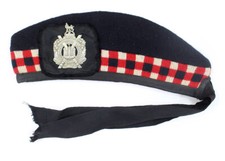 Calot Anglais "Glengarry" - KOSB - BRITISH ARMY ( matériel original )