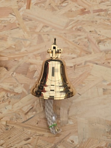 Cloche murale marine laiton - cloche,