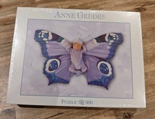 Bébé Papillon Violet/Bleu - Anne Geddes 900 Pièces 666x476cm Blatz Puzzle Neuf