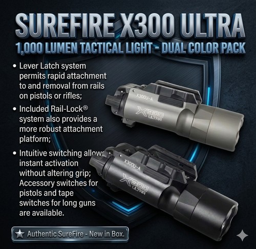 Surefire x300 ultra x300u - surefire,