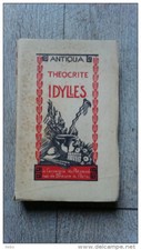 idylles de théocrite traduit du grec  illustré par gabrielle faure numéroté 1929