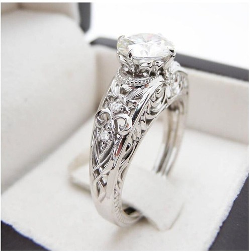 Bague fiançailles vintage - de,