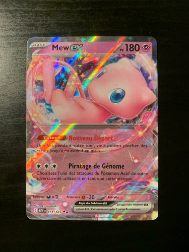 Carte pokémon mew 151 - carte,