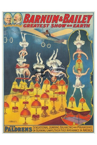 Cirque barnum bailey r276 - barnum,