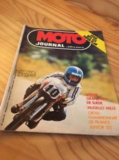 MOTO JOURNAL 1975 N° 229 BPS 125 Super Elan , GP Suéde , Mugello , Morini 125 ..