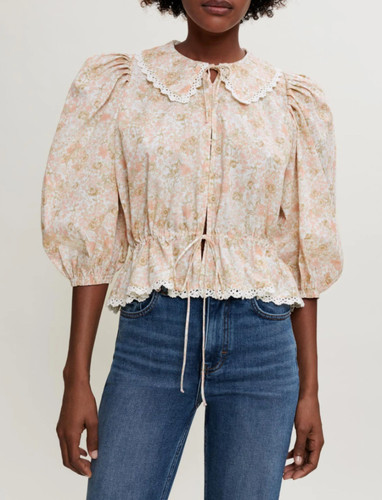 Maje women pink floral - women's,