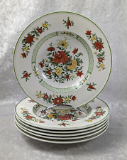 6 Assiettes creuses Villeroy et Boch Summerday 23.5cm