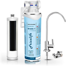 Frizzlife Under Sink Water Filter-Quick Change Counter Drinking Filtration Syste