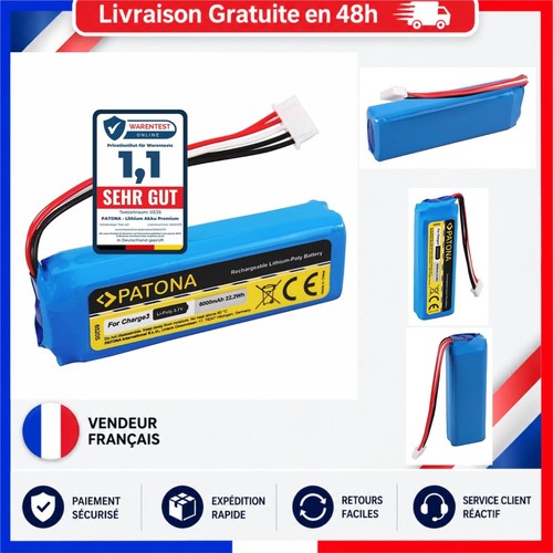 Batterie patona 6000mah - 6000mah, pour