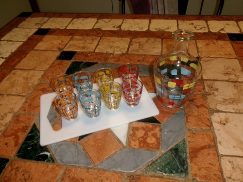 Service liqueur vintage - service,